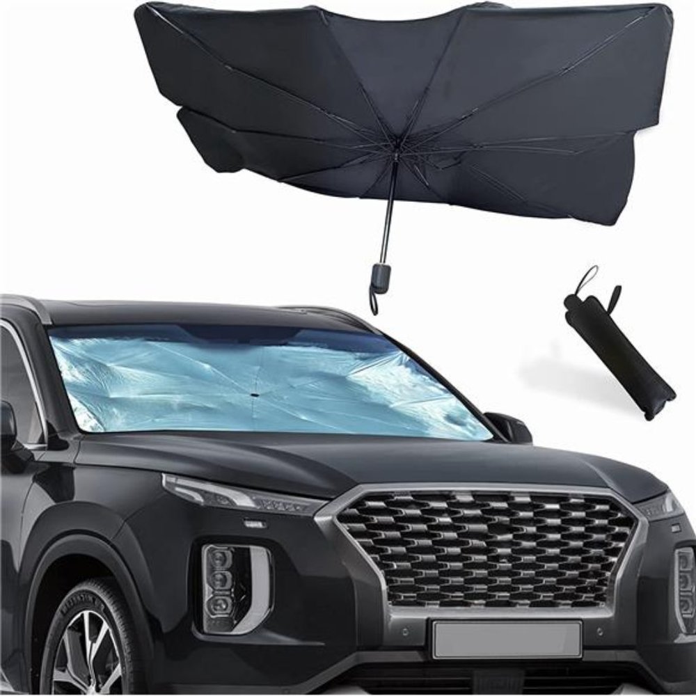 Windshield Sun Shade Umbrella Foldable withHeat Protection|Sun Visor with Robust